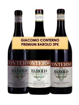 Giacomo Conterno Premium Barolo 2017 3pk 750ml